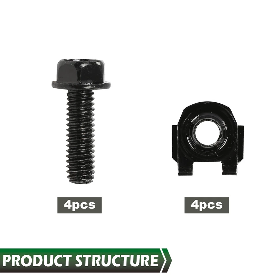 Kit de accesorios de pernos y tuercas de montaje de amortiguador apto para GMC Chevrolet 1955-07 Foto 3 de 4