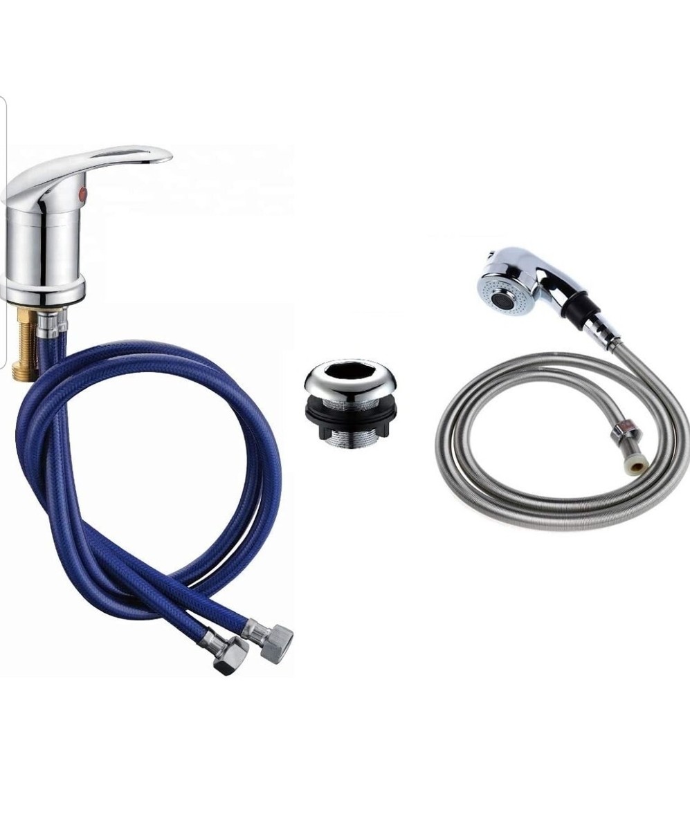 Shampoo Chair Hairdressing Mixer tap Salon Barber Faucet with