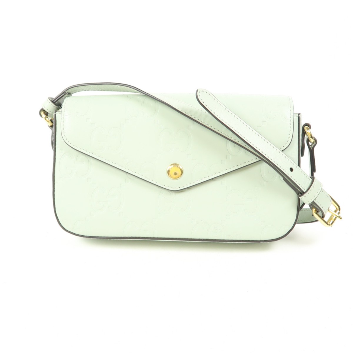 mint❁MINTGREEN　　GUCCI ベージュ GGパターン ポーチ ea92c2fa772e98f2c640b270d21740