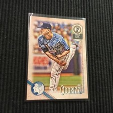 2018 TOPPS GYPSY QUEEN #284 JAKE ODORIZZI *GQ LOGO SWAP*  TAMPA BAY RAYS