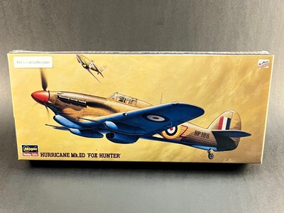 Hasegawa Model Kit AP132 1:72 Scale Hurricane Mk.IID 'Fox Hunter'