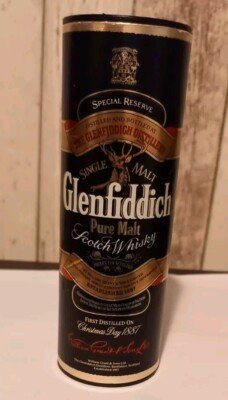 Glenfiddich - Single Malt Scotch Whisky - 5 cl - Miniatur Leerflasche Behälter
