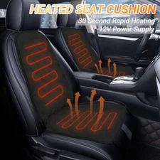 Universal Electric Heated Car Seat Cover Cushion 12V Seat Heater Warmer Pad