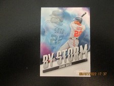 JUAN SOTO NATIONALS 2022 PANINI ABSOLUTE BY STORM INSERT CARD #BYS-2