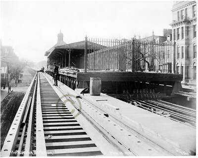 North end of Northampton station, February   1901 Bostom MA
