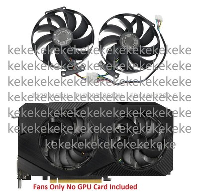 GPU Cooler Cooling Fans For ASUS GeForce DUAL GTX1660 SUPER 6GB EVO OC