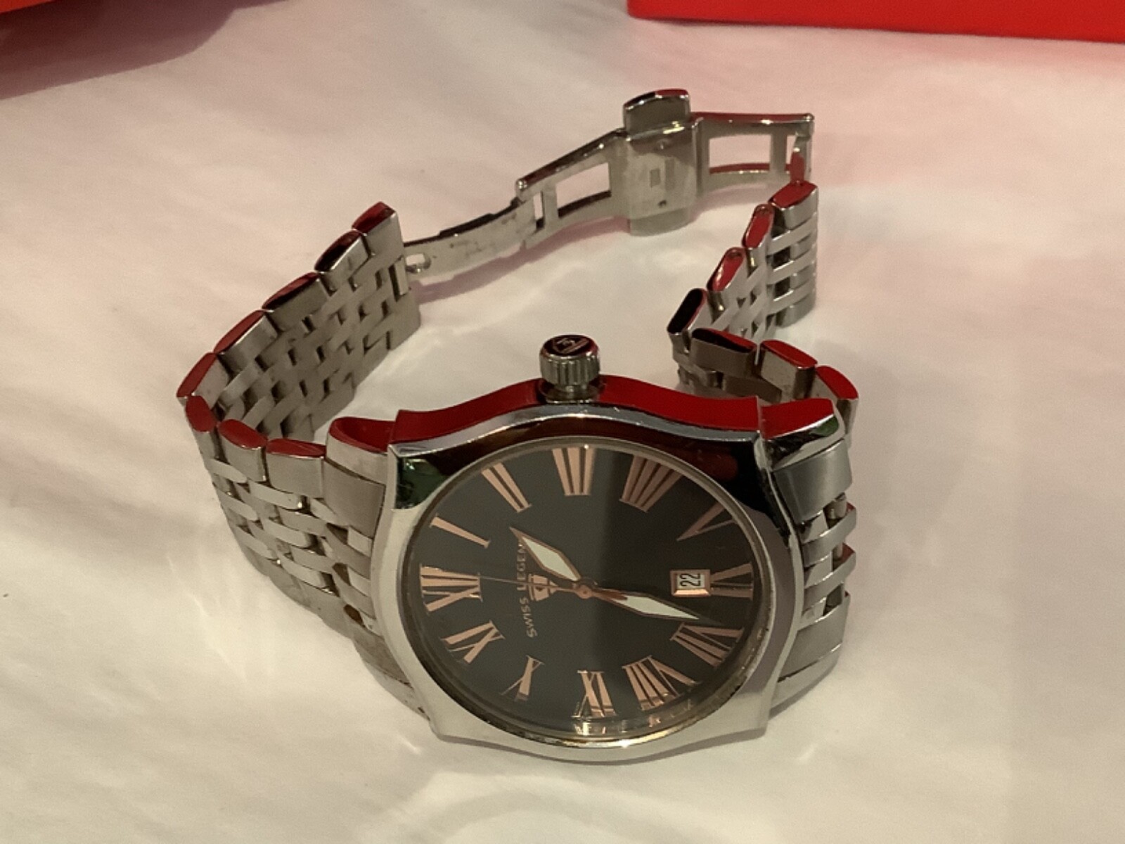 ORIGINAL BOX & CASE AUTHENTIC SIGNED SWISS LEGEND… - image 6