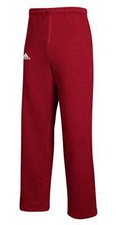 Adidas Men's Performance Modern Fleece Pants with Drawstring - Power Red