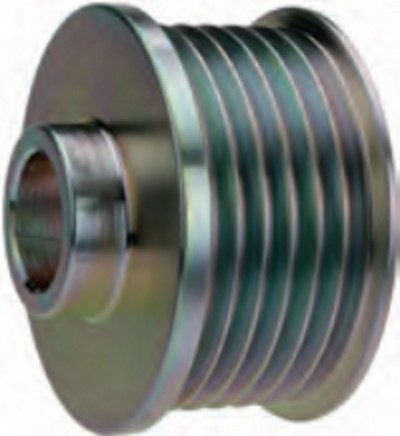 Poulie pour alternateur Denso 121000-4521 en acier forgé de 55mm