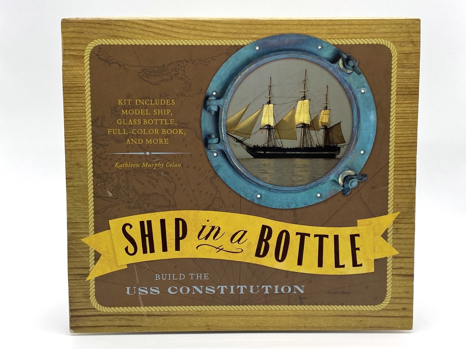 Ship in a Bottle Kit &ndash; Build the USS Constitution (Metro B