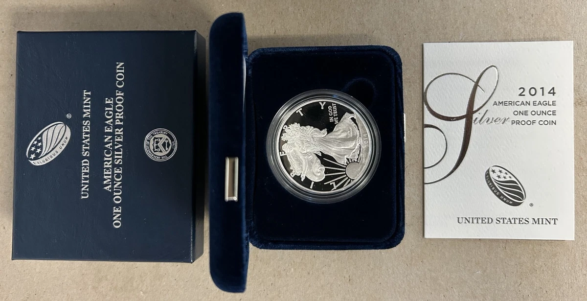 25+ American Eagle 2014 U.S. Mint Silver Bullion Coins for sale