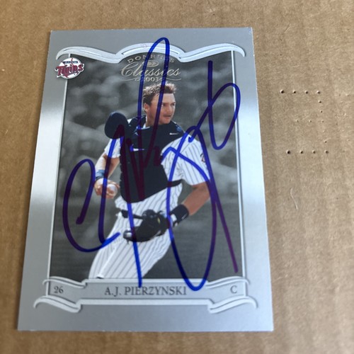 2003 Donruss Classics A.J. Pierzynski #21 card