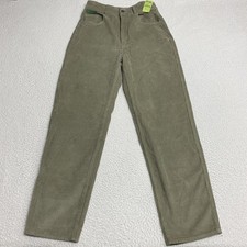 Empyre Corduroy Pants Womens 10 Brown Tori Baggy Corduroy Organic Cotton