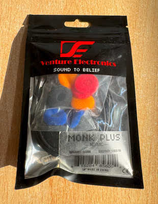 VE Monk Plus 7th Earbuds mit Schaumstoff-Aufsätzen - Neu & OVP | Kopfhörer 3.5mm