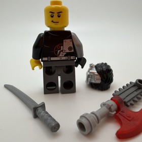 LEGO Ninjago: CYRUS BORG (Overborg) MINFIGURE Rebooted from (70722) w/ Weapons