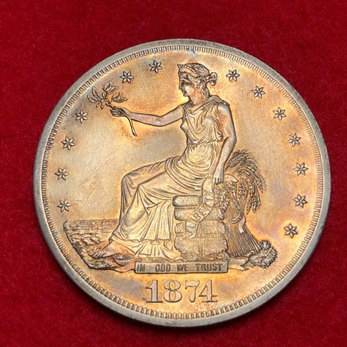 1874-P Trade Dollar — photo from another recent sale