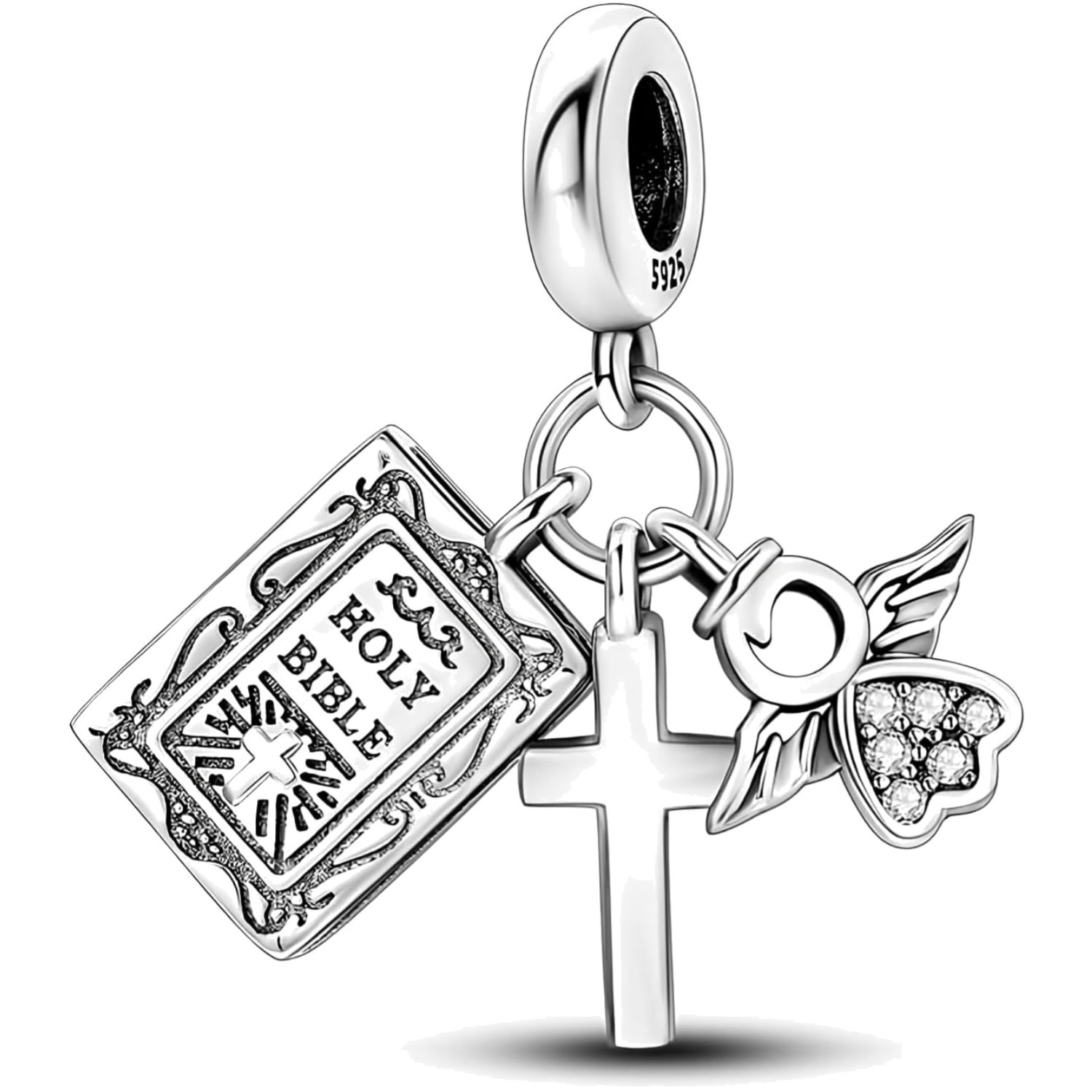 Sterlingsilber Anhänger 1 Stück Kreuz Charm Damen Schmuck Geschenk Frauen