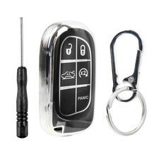 Remote Key Fob Shell Case Polymer Cover For 2019 2020 2021 2022 2023 Dodge 5b