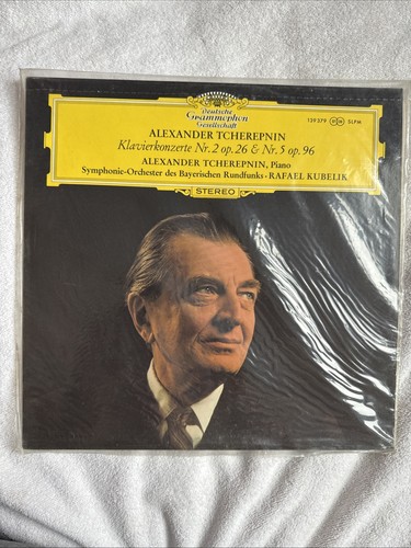 ALEXANDRE TCHEREPNIN PIANO CONCERTOS 2 &5 RAFAEL KUBELIK DGG LP TULIP NEW SEALED - Picture 1 of 2
