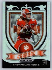 2021 Panini Prizm Draft Picks Collegiate #161 Trevor Lawrence Silver