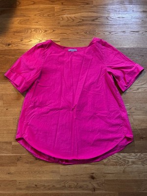 COS, sehr leichte, pinke Bluse / Shirt, Gr. 34