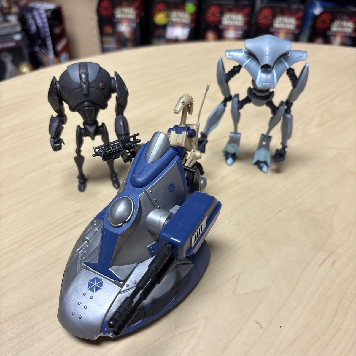 Lot of 3 Star Wars Clone Wars Droid Army - Battle, Super Battle 
