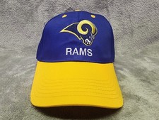 VTG St. Louis Rams NFL Game Day Brand Snapback Hat One Size Yellow Gold