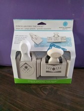 Martha Stewart Crafts Large Punch Around The Page Set Doily Garden Trim New