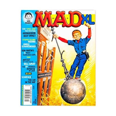 E. C. Publicatio MAD Magazine  MAD XL #25 ''Armageddon, Deep Impact, Mado Mag VG