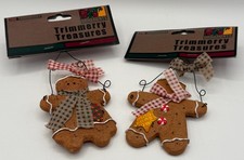 Gingerbread Christmas Ornament 2pk