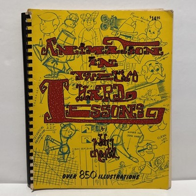 Animation in Twelve Hard Lessons 1972 BOB HEATH Vintage Softcover Teaching Anime