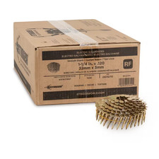 Roofing Nails Coil 1-1/4 in 7200ct Smooth Shank Galvanized 15 Degree Nail Gun