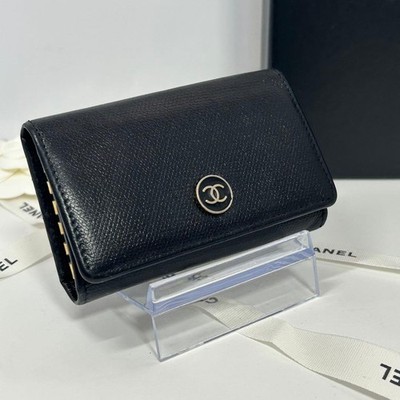 Super Mercari market sale CHANEL Chanel 6 key case bifold wallet with Coco mark