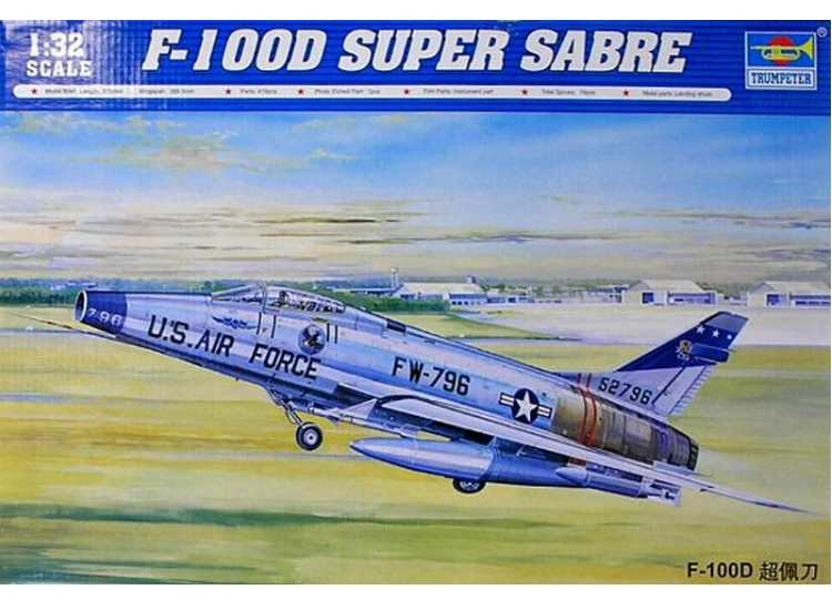 Trumpeter TP02232 1/32 - F-100D Super Sabre