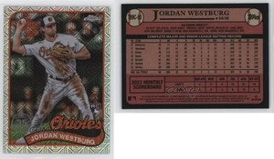 2024 Series 1 1989 Topps Chrome Silver Pack Jordan Westburg #T89C-90 Rookie RC