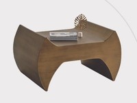 Exklusiver Brauner Couchtisch Designer Beistelltisch Luxus Couchtisch