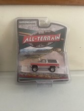 Greenlight All Terrain 1984 GMC Jimmy Sierra Classic 1:64 pressofuso NUOVO