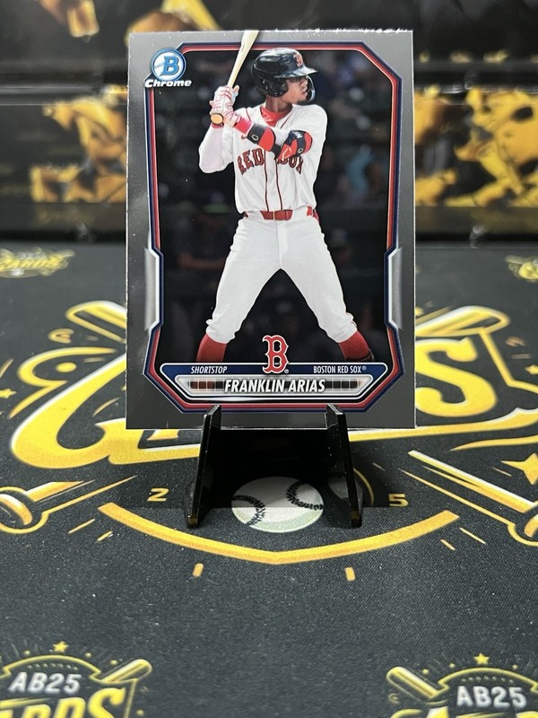 2026 Bowman Chrome Prospects Franklin Arias #BCP-27 Boston Red Sox