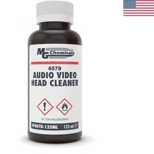 407D 125 mL Liquid Cleaner - Improve Signal Quality, Static-Free A/V Maintenance