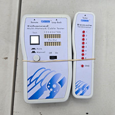 Trend T-505 Enhanced Multi-Network Cable Tester RJ45/RJ11 w/ Remote Terminator