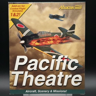 Pacific Theatre: For Combat Flight Simulator 1 & 2, 1999, Big Box, New & Sealed