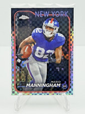 2024 Topps Chrome - Mario Manningham #145 X-Fractor