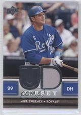 2008 Upper Deck UD Game Jersey Series 1 Mike Sweeney #UD-MS e2e
