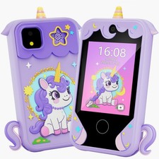 Kids Phone for Girl Toys, Christmas Birthday Gifts for Age 3-10 Year Old Girl...
