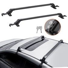 Universal Roof Rack Crossbar for Naked Roof Vehicle Aluminum with Lock