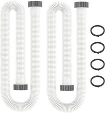 Pool Hose for above Ground Pools, 1.5 Inch Pool Pump Replacement Hoses 59" Long 