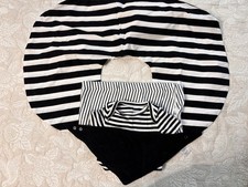 Baby Gap 0-3M Bodysuit Boppy Cover Modern Baby Bib Blanket Baby Essentials Lot