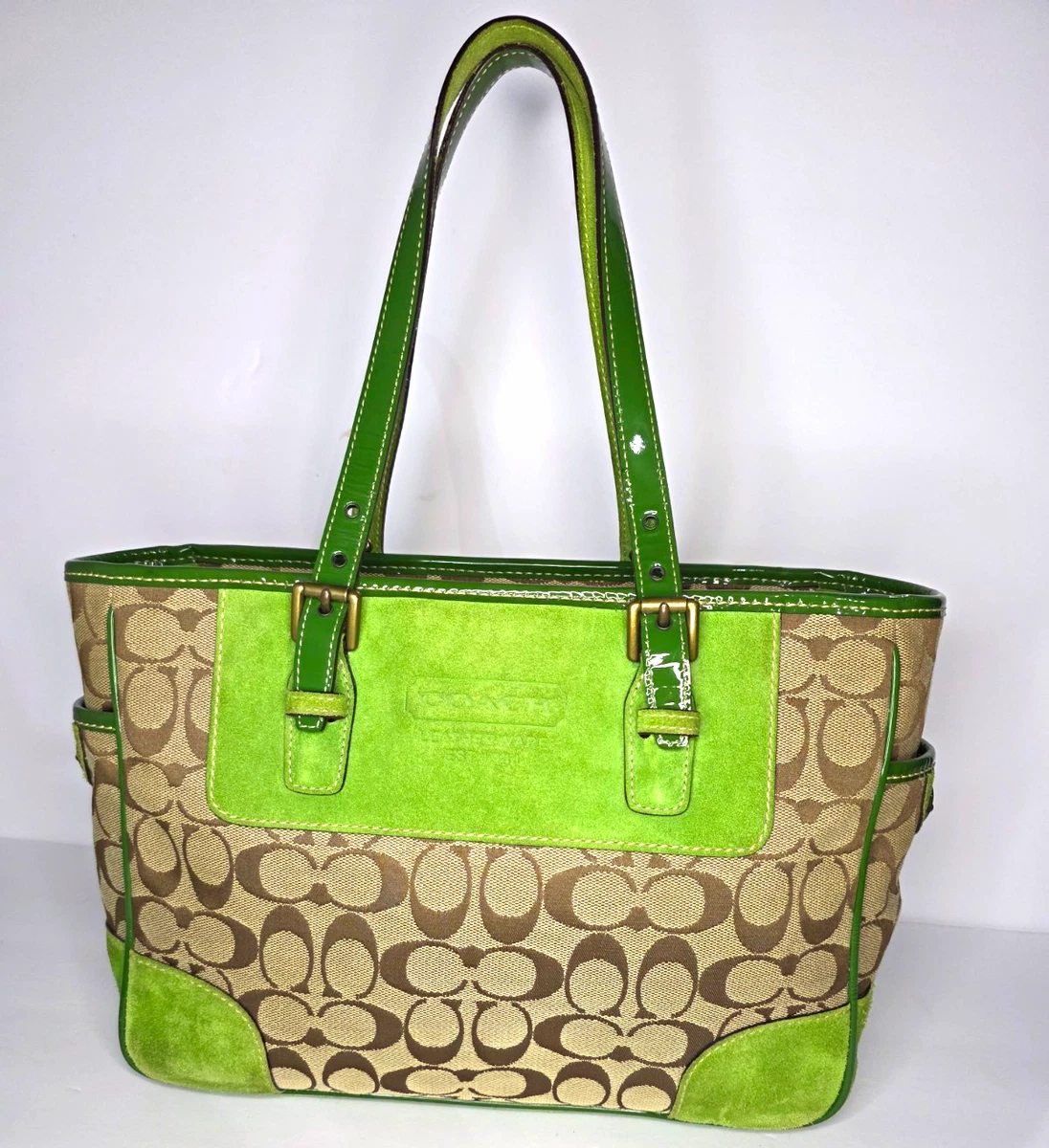 25+ Green Signature Coach Purse for sale | Updated Oct 2026