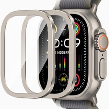 ZZDZZ 2 Pack Apple Watch Ultra 3/2/1 Screen Protector 49mm, Touch Sensitive