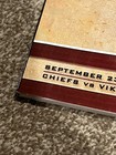 FOOTBALL PROGRAM KANSAS CITY CHIEFS MINNESOTA VIKINGS 9/23 2007 DONNIE EDWARDS — photo 3